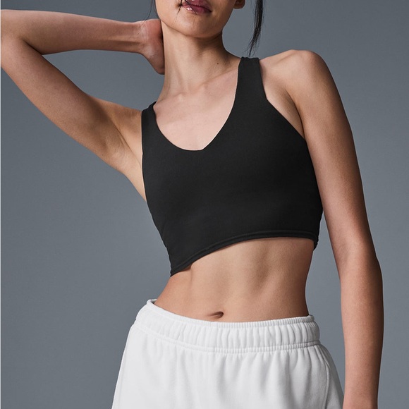 ALO Yoga Airbrush Real Bra Tank Small - Picture 2 of 6